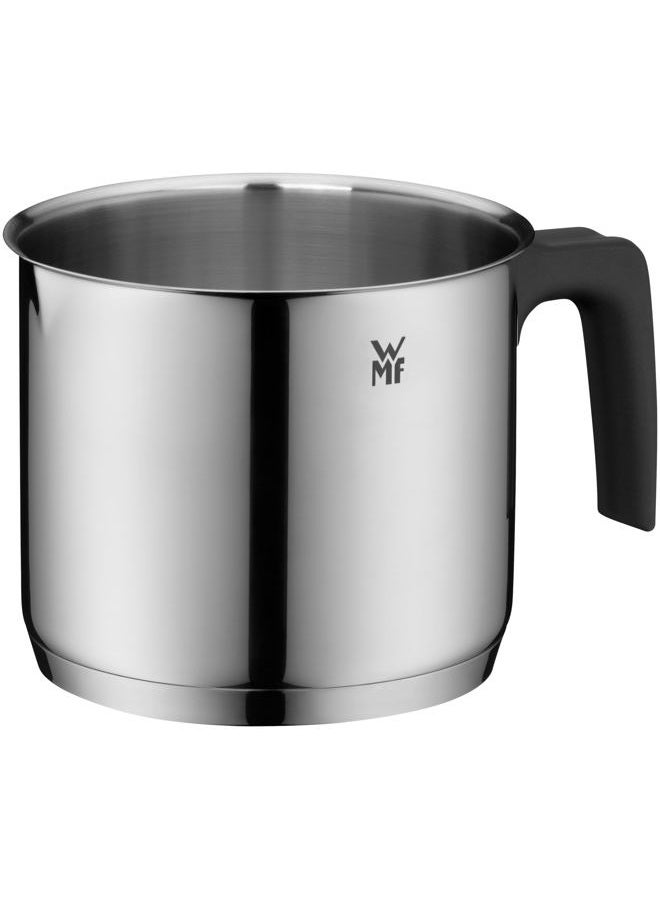 WMF 794769990 milk pot Ø 14 cm approx. 1,7l pouring rim Cromargan stainless steel brushed suitable for all stove tops including induction dishwasher-safe, Silver - Image 1